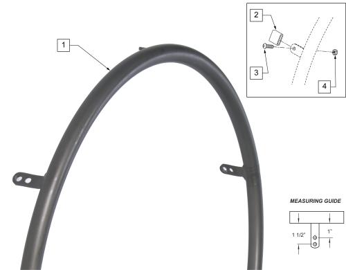 Titanium (qp Wheels Only) parts diagram