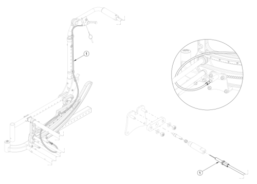 Cr45 Dual Hand Tilt With Adjustable Height Backrest - Growth parts diagram