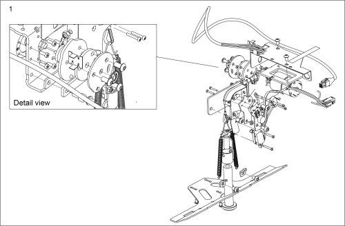 Retractable Docking Pin Kit parts diagram