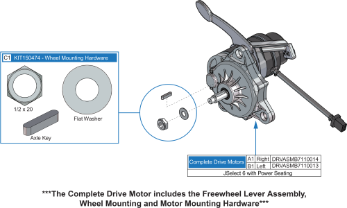 Vr2 Electronics - Select 6 With Power Seating Motors parts diagram