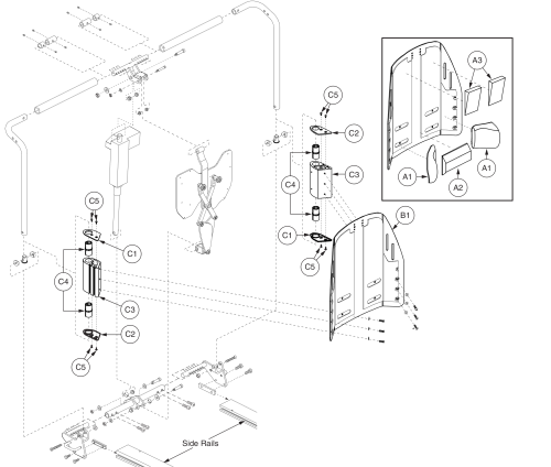 Tb2 Recline Seat Back, 18