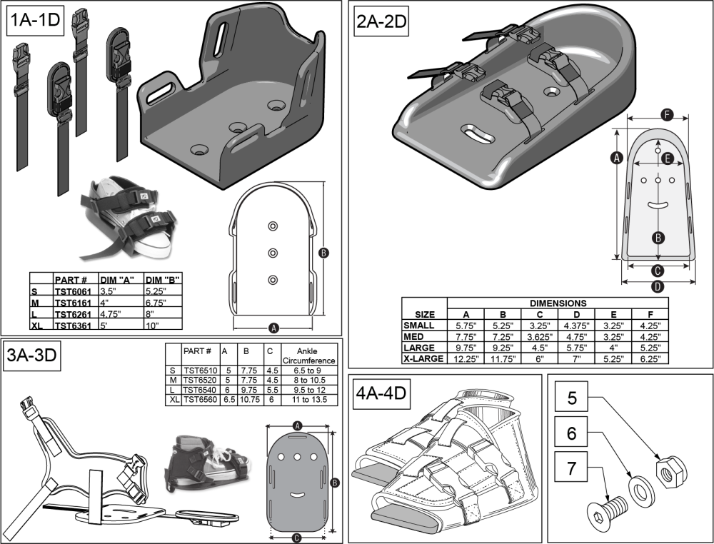 Shoe Holders parts diagram