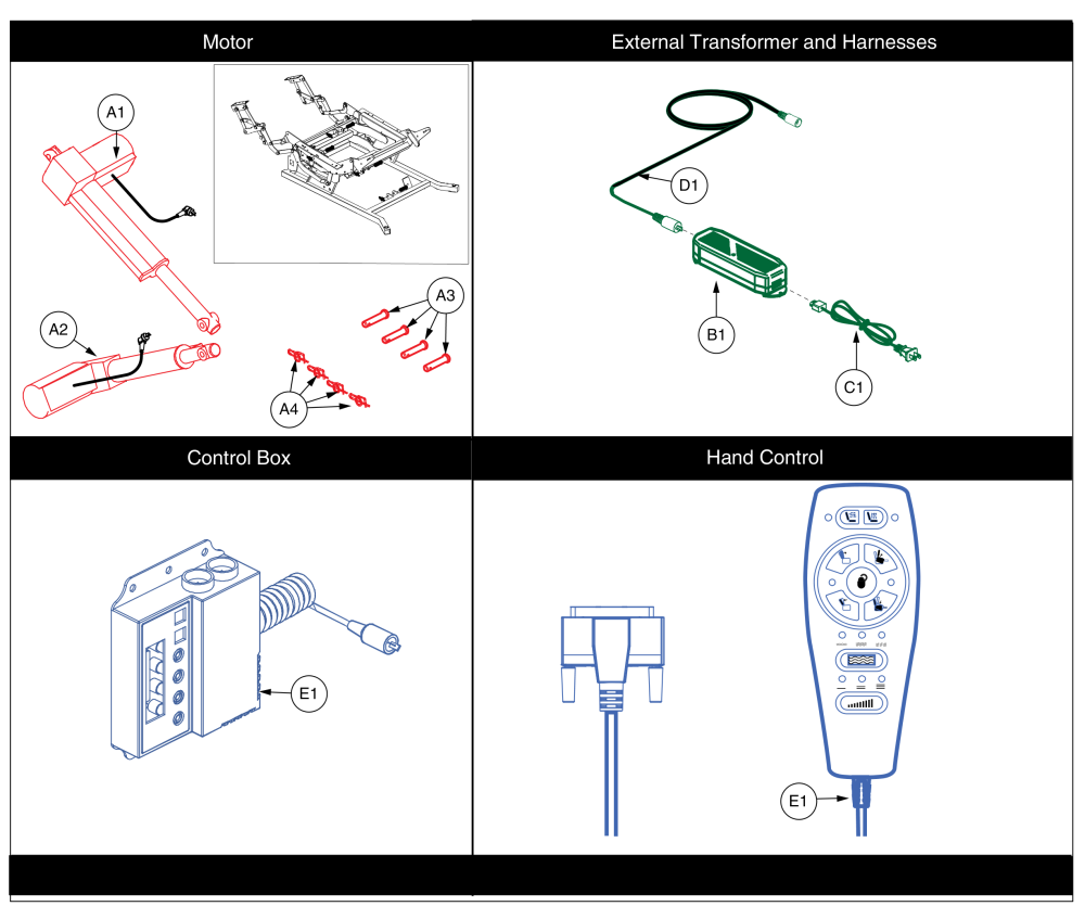 Deluxe Heat / Massage (used On Or Prior To The 300 Day Of 2021) parts diagram