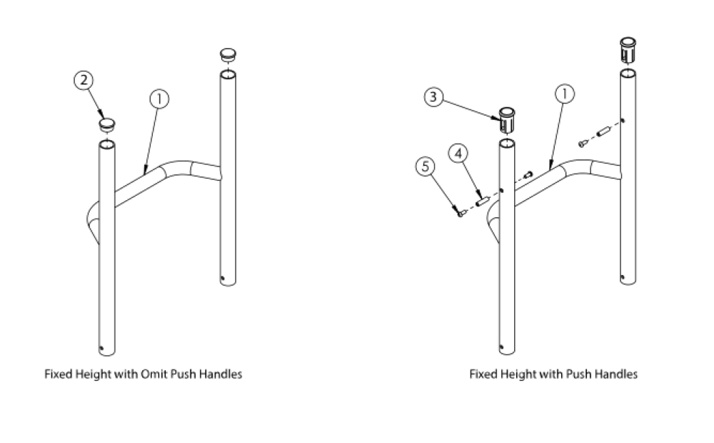 Ethos / Rogue Fixed Height Backrest With Non-adjustable Height Rigidizer Bar - Growth parts diagram