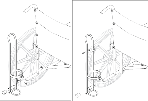 Oxygen Tank Holder parts diagram