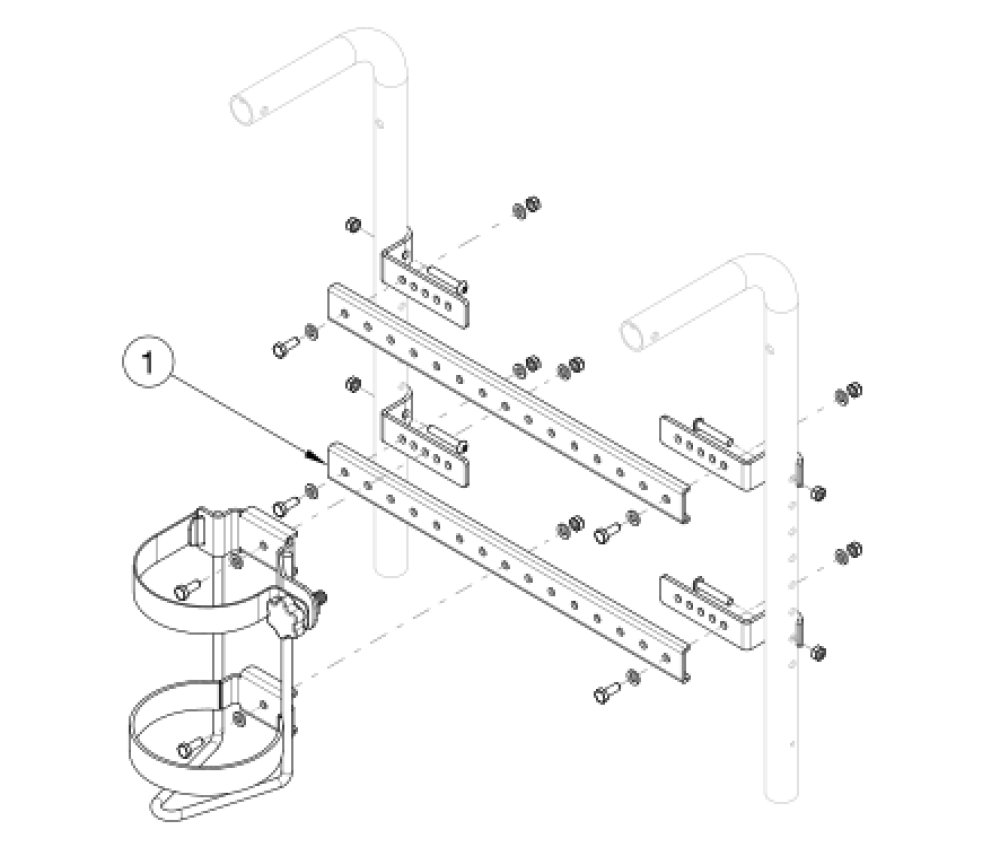 Focus Cr / Cr45 O2 Holder Growth parts diagram