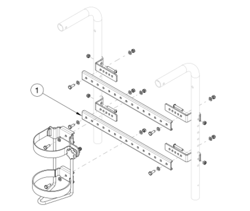 Focus Cr / Cr45 O2 Holder Growth parts diagram