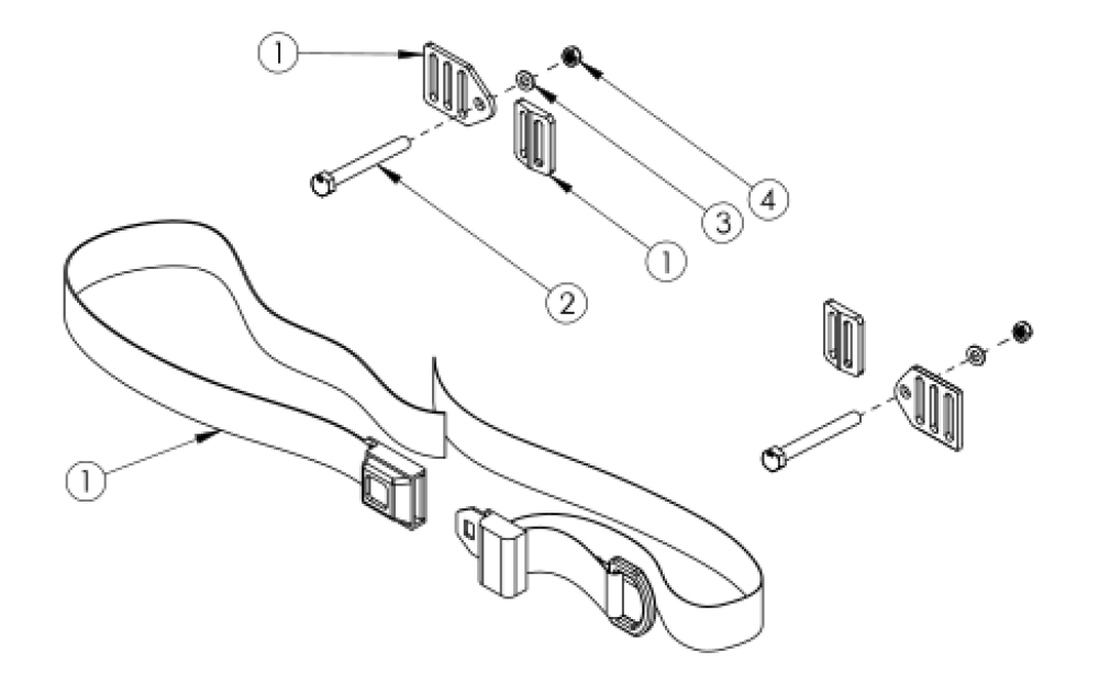 Clik Pelvic Positioning Belts - 1