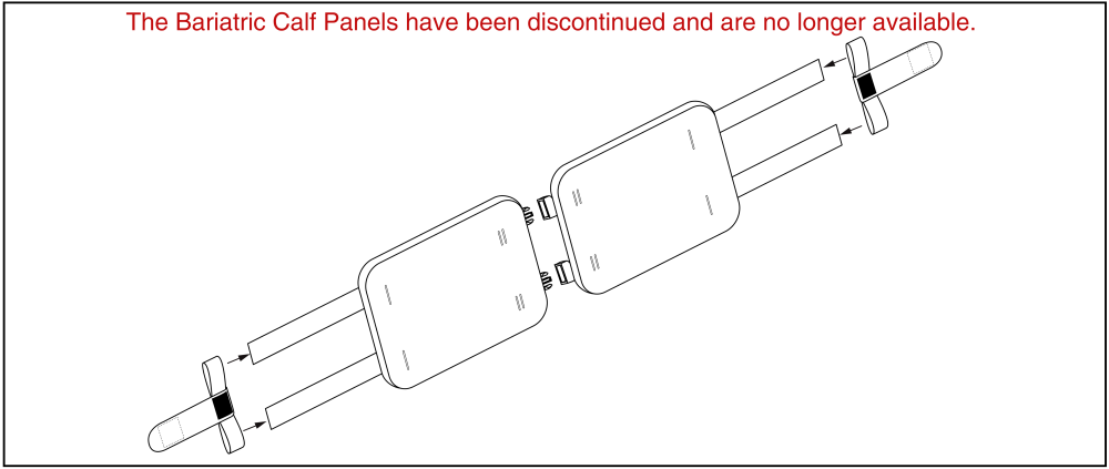 Bariatric Calf Panels parts diagram