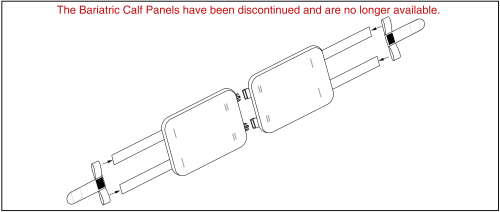 Bariatric Calf Panels parts diagram