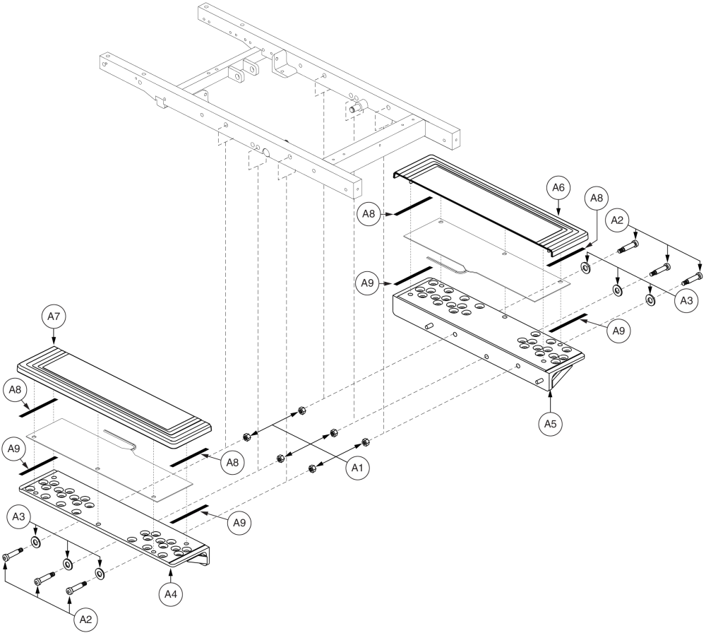 Interface Weldment, 1113ats/1121/superlow, Tb2 Tilt parts diagram
