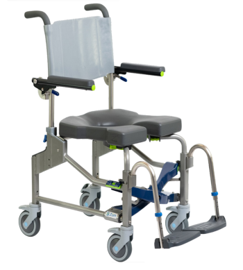 Harmony Backrest, Mobile Shower Commode Chairs