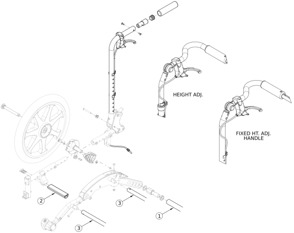 Flip Drum Brake - Growth parts diagram