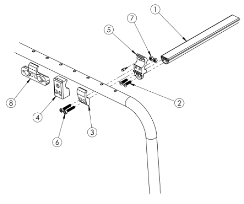 Clik Crosstube parts diagram