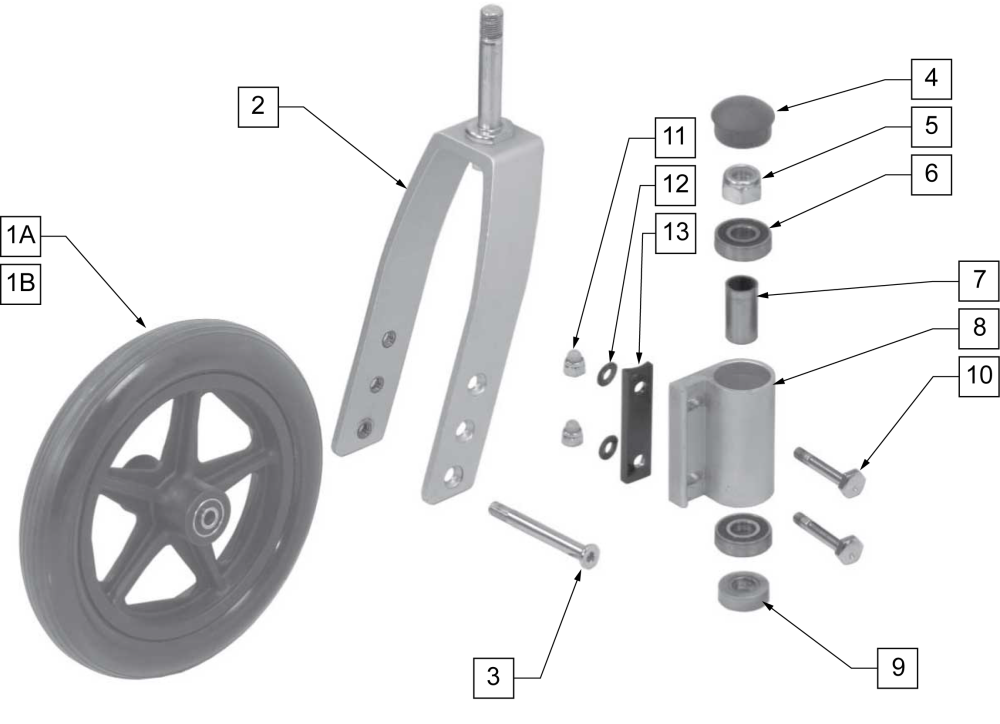 Breezy Ultra 4 Replacement Parts by Quickie