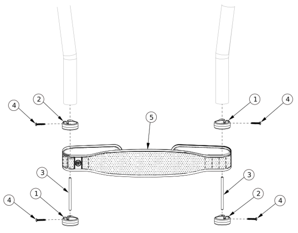 Ethos Aeromesh Calf Strap parts diagram