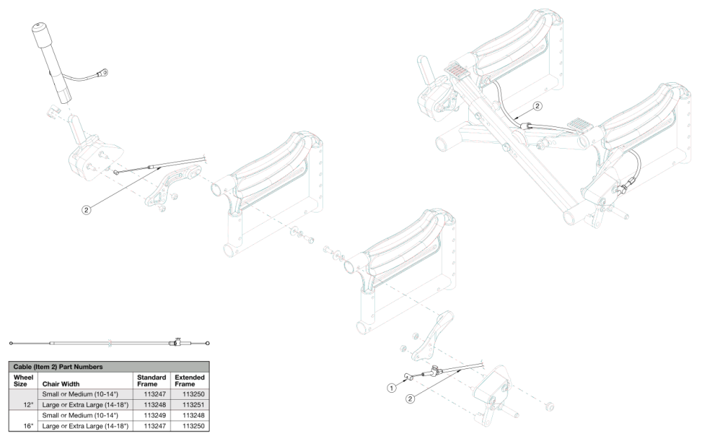 Arc Hemi Wheel Lock - Growth parts diagram