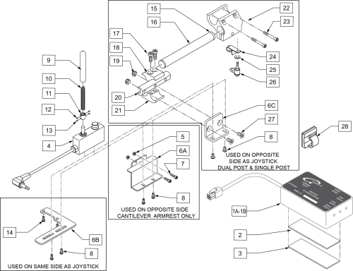 Toggle Switch Assemblies parts diagram