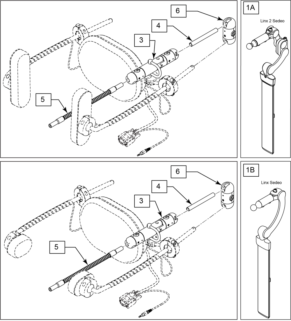 Link-it/switch It Dual Pro Head Array parts diagram