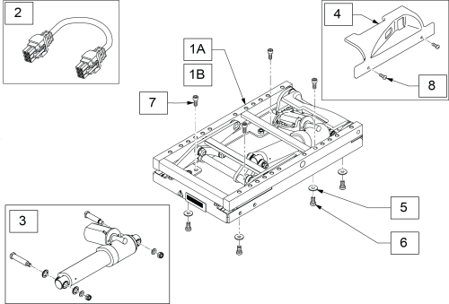 Tilt Module parts diagram