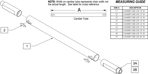 Qri Camber Tube Assm parts diagram