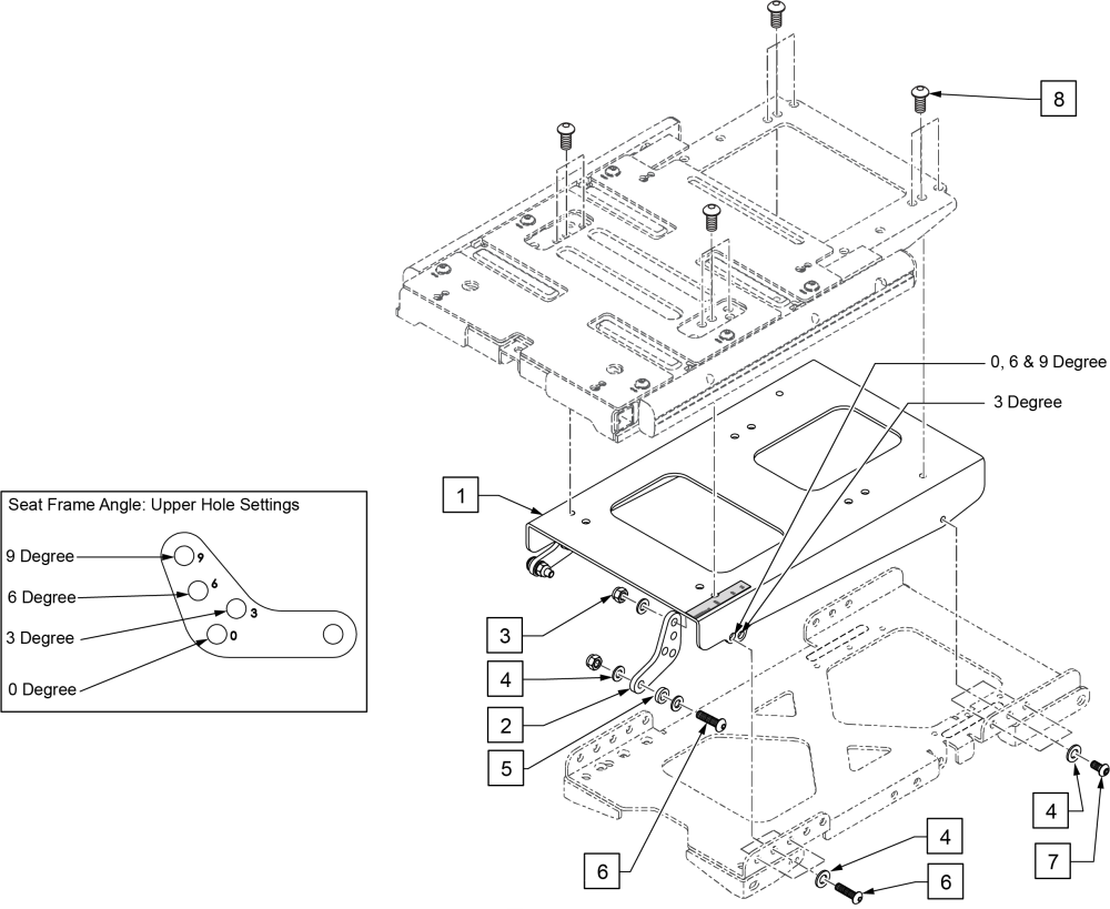 Q500h Replacement Parts by Quickie
