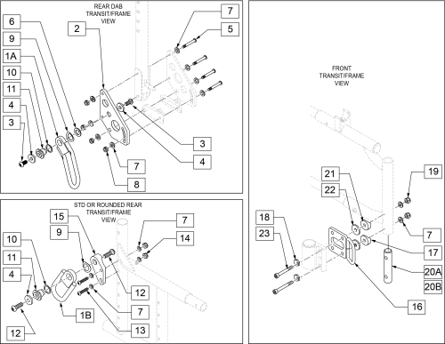Wc19 Transit Kit After Q2v-091821 & Q2h-009882 parts diagram