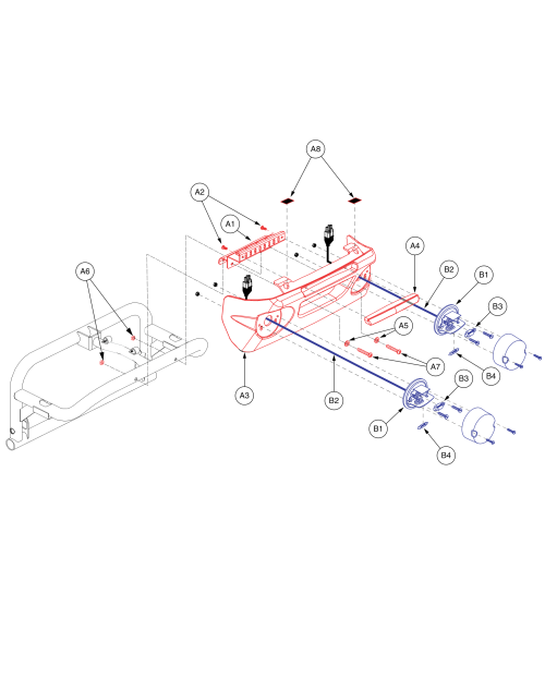 Celebrity Dx Rear Lighting Assy parts diagram