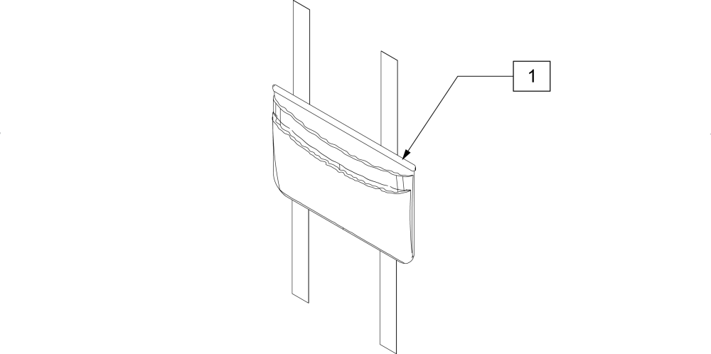 Power Cord Pouch parts diagram