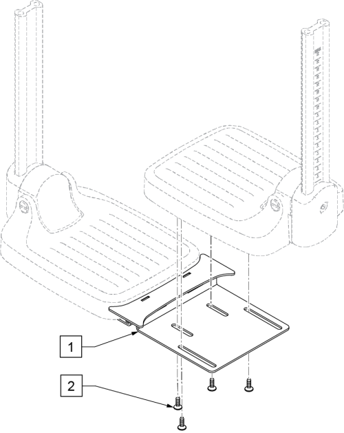 Pro Footplate Coupler parts diagram