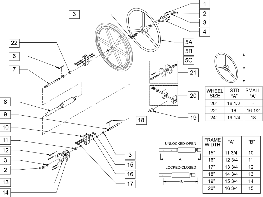 One-arm Drive (s/n Preifx Cgt) parts diagram