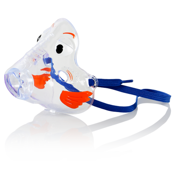 Reusable Nebulizer Set with Bubbles the Fish Pediatric Aerosol Mask