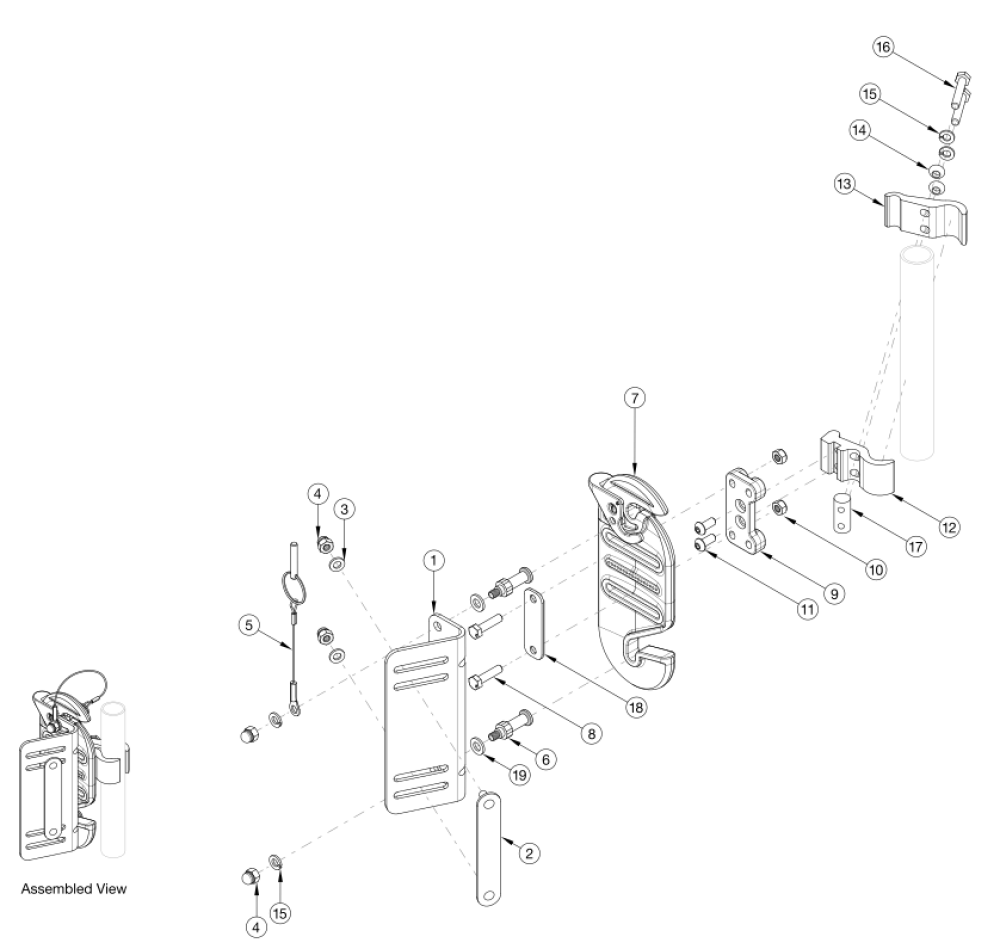 Axiom Btx Hardware parts diagram