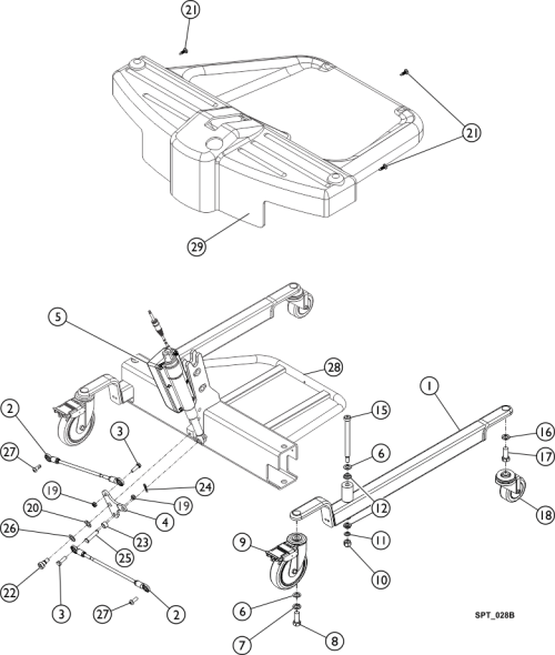 Base Assembly parts diagram