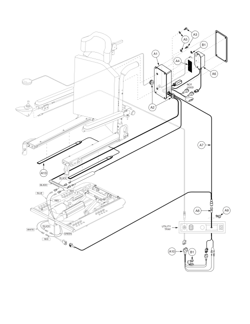 Tb1 Tilt, Remote Plus / Vsi Thru Single Switch, Off-board Charger parts diagram