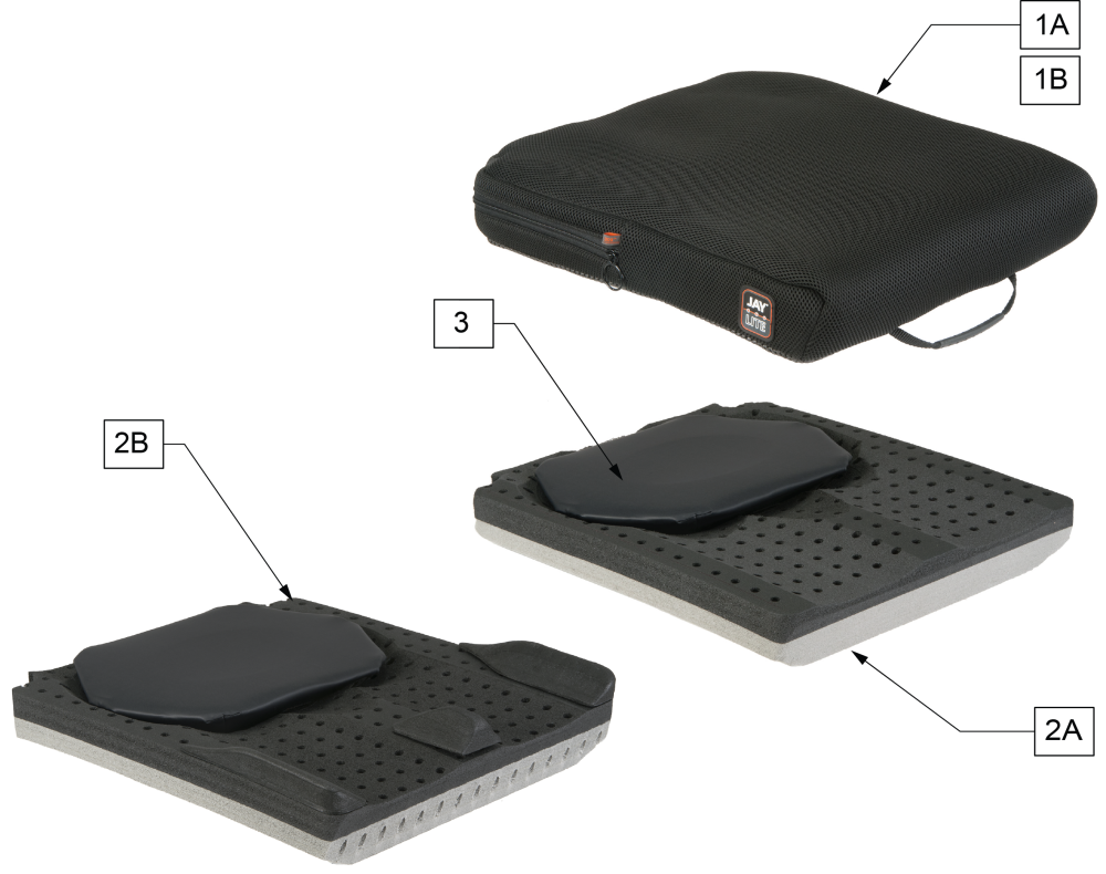 Jay Lite Cushion parts diagram
