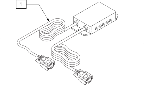 Asl 5-switch Adaptor Box parts diagram