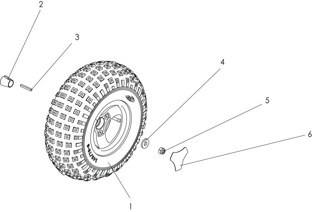 Drive Wheels parts diagram