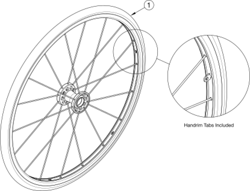 Maxx Spoke Wheel / Tire Assemblies parts diagram