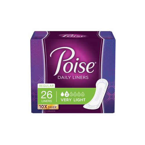 Poise Pantiliners Regular Length