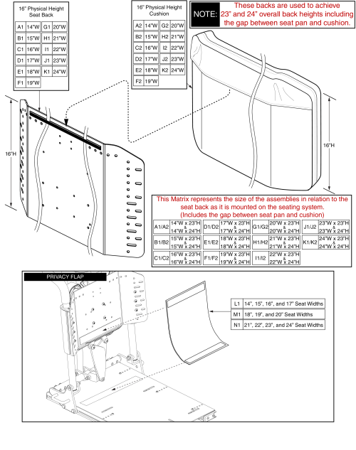 Standard Back And Cushion, 23