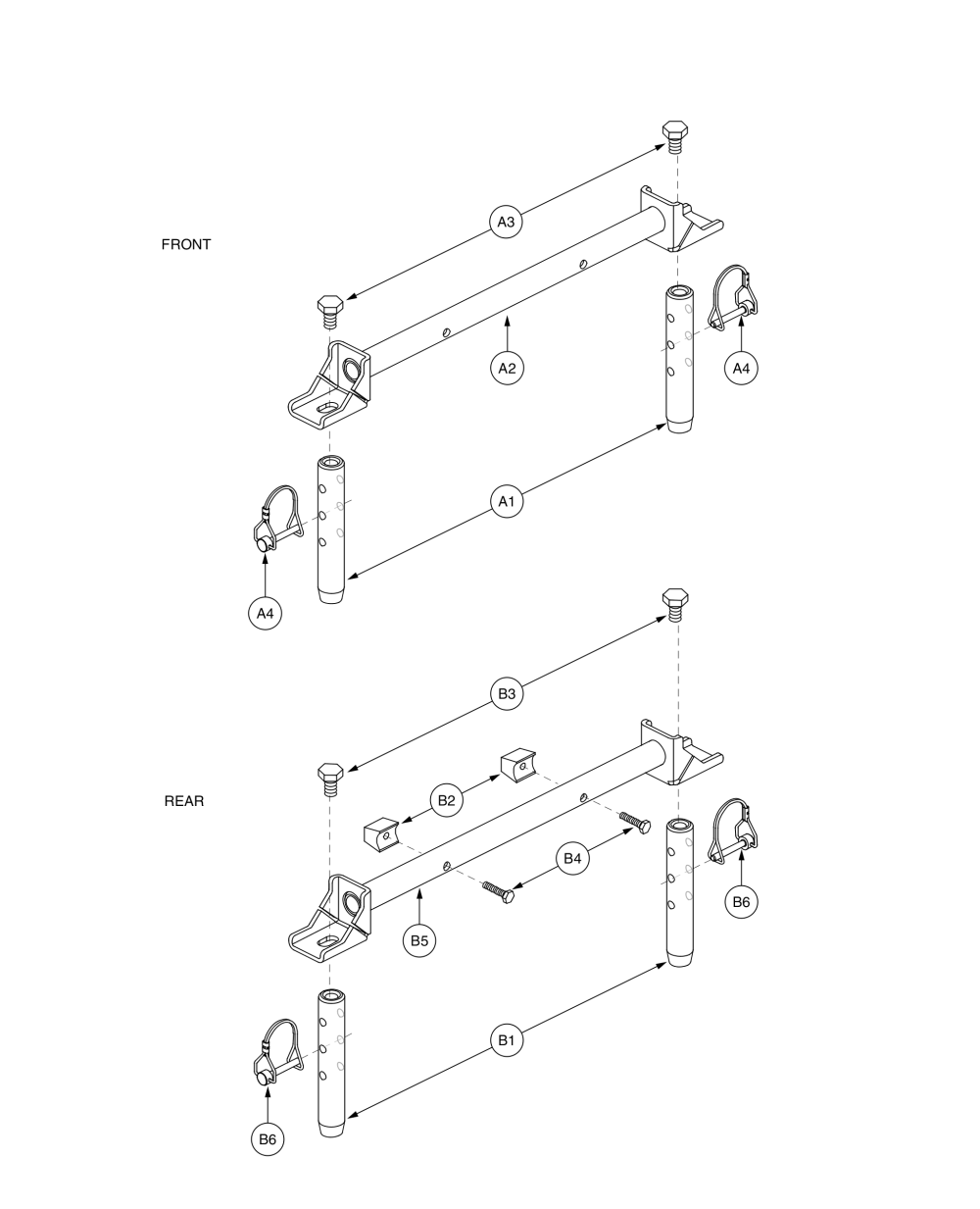 Universal - Universal Towers & Spanners - Tower Spanner Quick Release 14.322 With 3-hole parts diagram