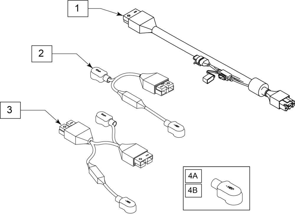 Battery Harness parts diagram