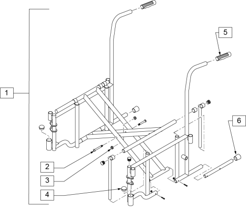 2000 Hd Frame parts diagram