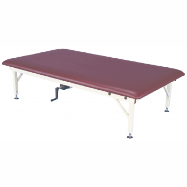 Manual Adjustable HiLo Steel Frame Mat Therapy Table Therapy Mats and Treatment Tables
