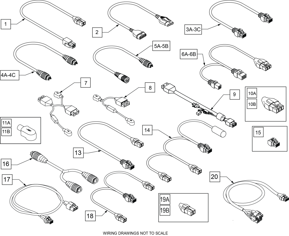 Pulse  Wiring (s/n Prefix Pls6c) parts diagram