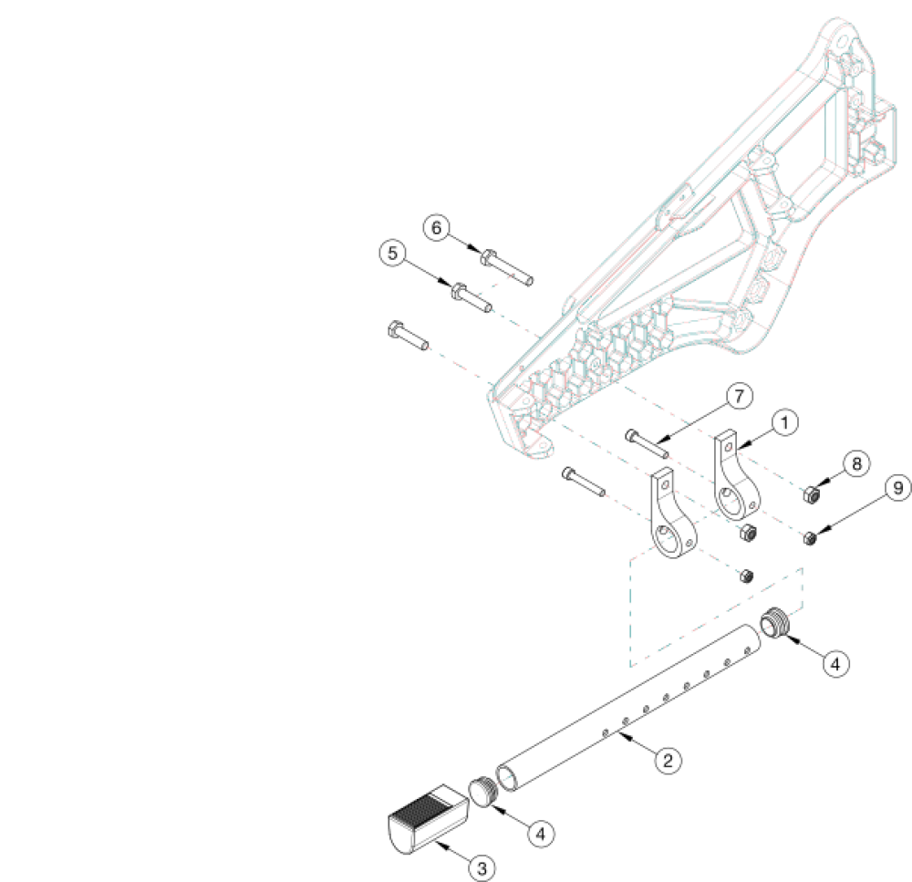 Liberty Tipping Lever parts diagram