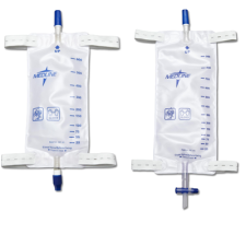 Bard Reusable Urinary Leg Bag with Rubber Cap Valve and Latex Straps