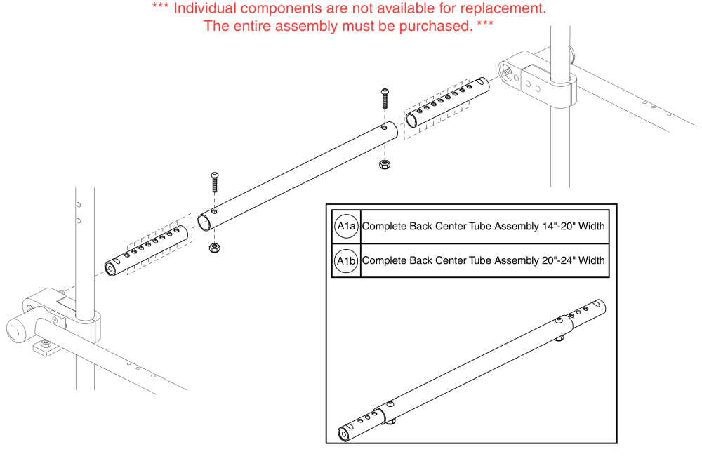 Back Center Tube - 13