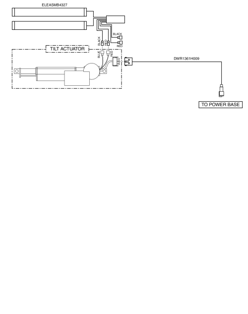 Electrical Diagram - Tilt Thru Joystick, Vr2 parts diagram